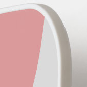 Retro Kiss Three Circle Stripe with Name ピックルボールラケット (左詳細)