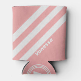 Retro Kiss Three Stripes with Name 缶クーラー