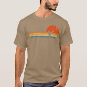 Retro Kitesurfing Kiteboarding Kitesurf Kiteboarde Tシャツ (正面)