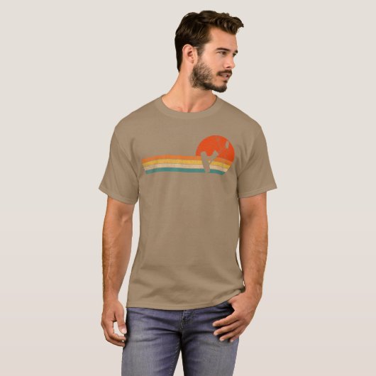Retro Kitesurfing Kiteboarding Kitesurf Kiteboarde Tシャツ (正面フル)