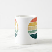 Retro Lawn Mowing Grass Cutting Mower Gardening Lo コーヒーマグカップ (中央)