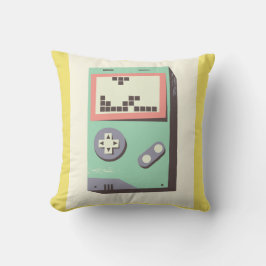Retro LEGO Gameboy Throw Pillow – Fun Geeky Gift f クッション
