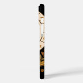 Retro Leo Zodiac Boho Floral Astrology Case-Mate iPhoneケース (裏面 / 左)