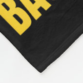 Retro Lightning Bolt Abcd Back To School Tour Teac フリースブランケット (角)