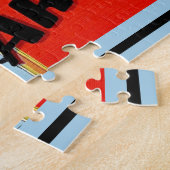 Retro Little Rock Arkansas 11x14 ジグソーパズル (側面)