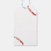 Retro LIttle Slugger Baseball Boy Baby Shower  ギフトタグ (裏面)