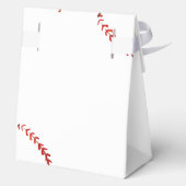 Retro LIttle Slugger Baseball Boy Baby Shower  フェイバーボックス (裏面)