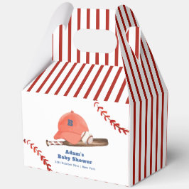 Retro LIttle Slugger Baseball Sport Baby Shower  フェイバーボックス