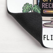 Retro Lofi PixelArt Sleeping Cat Offline Mouse Pad マウスパッド (コーナー)