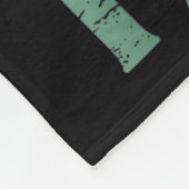 Retro Logger Lumberjack Arborist Dad Apparel Co. S フリースブランケット (角)