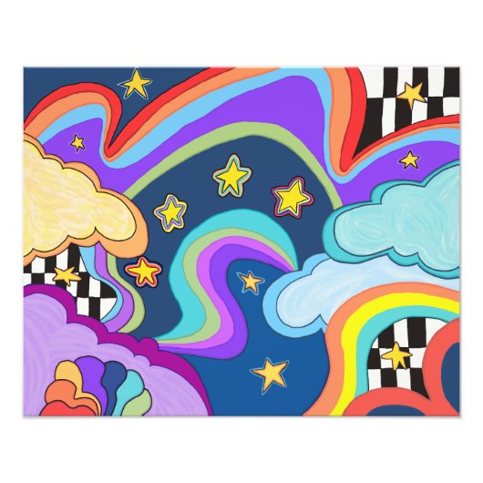 Retro Love フォトプリント (正面)