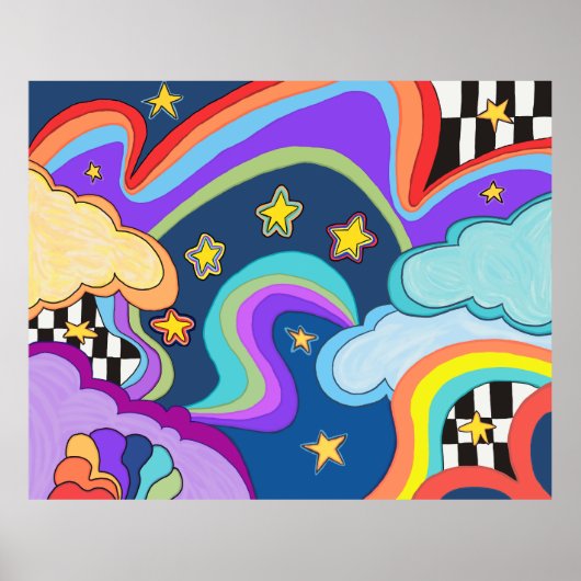 Retro Love ポスター (正面)