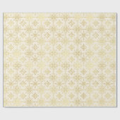 Retro Luxe Mid-Century Holiday ラッピングペーパー (フラット)