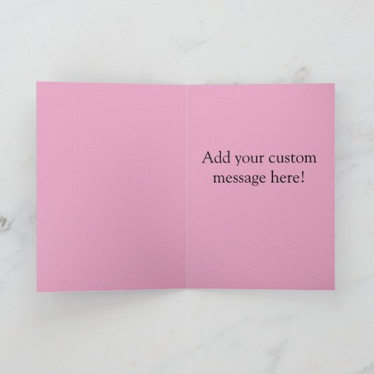 Retro Made in 1989 Limited Birthday Card カード (内部)