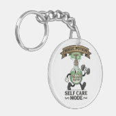 Retro Magic Potion Self Care Mode Fitness Gift キーホルダー (正面左)