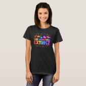 Retro Make Homophobia extinct Gay Pride Month Tシャツ (正面フル)