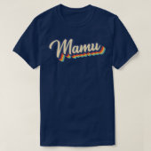 Retro Mamu Father's Day Pullover Tシャツ (デザイン正面)