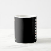 Retro Marching Band Drum Corps Drumline コーヒーマグカップ (中央)