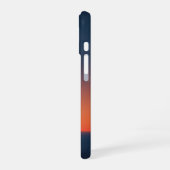 Retro Marine Horizon iPhone 16ケース (左側面)