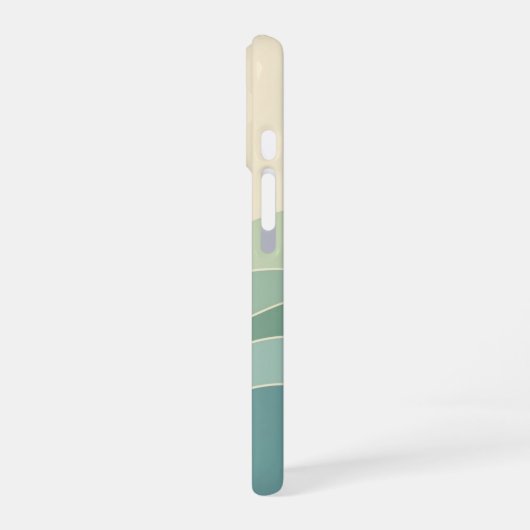 Retro Maritime Anchor iPhone 16ケース (左側面)