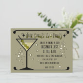 Retro Martini 2025 New Year's Eve 招待状 (スタンド正面)