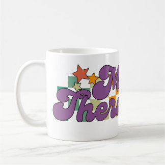 Retro Massage Therapist コーヒーマグカップ