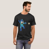 retro megaman funny retro tシャツ (正面フル)