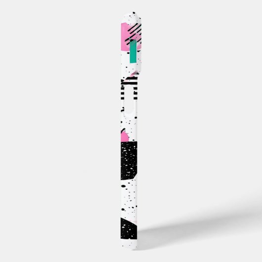 Retro Memphis Geometric Pattern Case-Mate iPhoneケース (裏面 / 右)