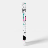 Retro Memphis Geometric Pattern Case-Mate iPhoneケース (裏面 / 左)