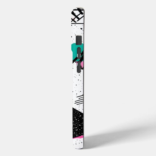 Retro Memphis Geometric Pattern Case-Mate iPhoneケース (裏面 / 左)