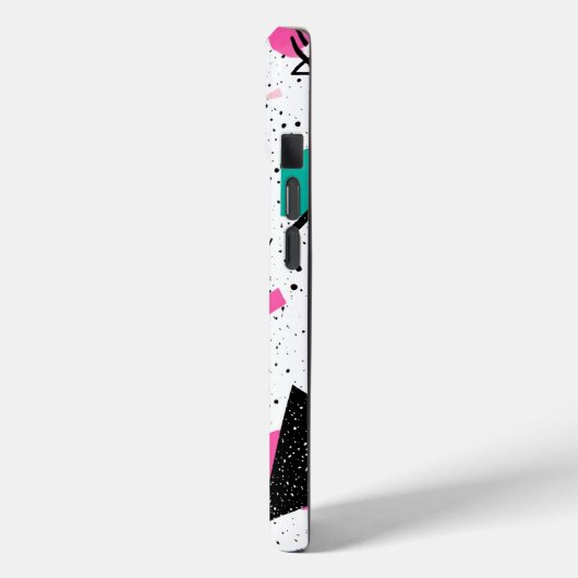 Retro Memphis Geometric Pattern Case-Mate iPhoneケース (裏面 / 左)