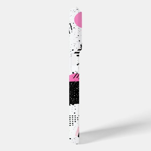 Retro Memphis Geometric Pattern Case-Mate iPhoneケース (裏面 / 右)