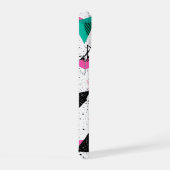 Retro Memphis Geometric Pattern iPhone 15ケース (右側面)
