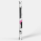 Retro Memphis Geometric Pattern Samsung Galaxyケース (右側面)