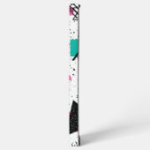 Retro Memphis Geometric Pattern Samsung Galaxyケース (左側面)