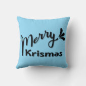 Retro Merry Christmas Style クッション (裏面)