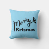 Retro Merry Christmas Style クッション (正面)