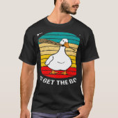 Retro Mess With Honk Get The Bonk Goose Duck Farme Tシャツ (正面)