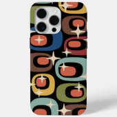 Retro Mid Century Modern Abstract Case-Mate iPhoneケース (裏面)