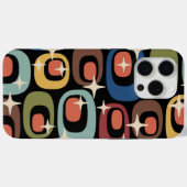 Retro Mid Century Modern Abstract Case-Mate iPhoneケース (裏面 (横))