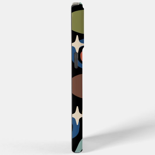 Retro Mid Century Modern Abstract Case-Mate iPhoneケース (裏面 / 右)