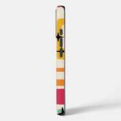 Retro Mid Century Modern Abstract Pattern Case-Mate iPhoneケース (裏面 / 左)