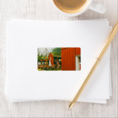 Retro Midsummer celebration in Trosa, Sweden ラベル (インサイチュ)