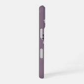 Retro Minimalist Lavender Stems iPhone 16ケース (右側面)