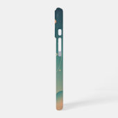 Retro Minimalist Pastel Orb iPhone 16ケース (左側面)