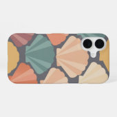 Retro Minimalist Shells / Retro Minimalist Seashel iPhone 16ケース (裏面横)