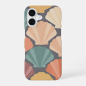 Retro Minimalist Shells / Retro Minimalist Seashel iPhone 16ケース (裏面)