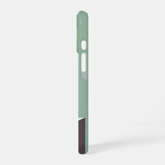 Retro Minimalist Thermos and Cup iPhone 16ケース (左側面)