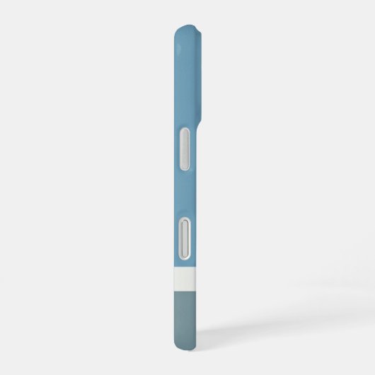 Retro Minimalist Thermos and Cup iPhone 16ケース (右側面)