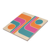 Retro Mod Geometric Design タイル (側面)